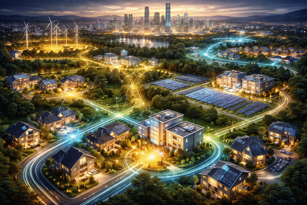 Entenda como a energia descentralizada em micro-redes e sistemas elétricos podem transformar a eficiência, resiliência e sustentabilidade.