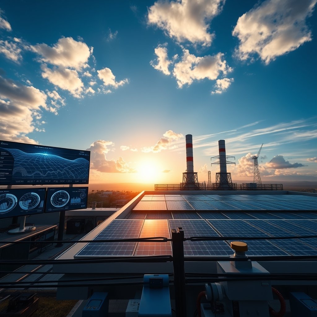 Usinas híbridas de gás natural e solar: caminho rápido para descarbonizar a matriz elétrica brasileira até 2030